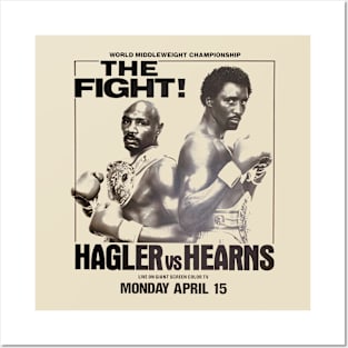 Hagler vs Hearns Posters and Art